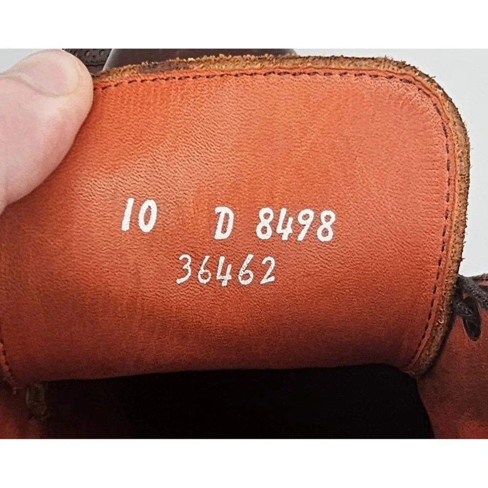 Allen Edmonds Bleecker Street Chukka Boots Mens 10 Leather USA Dark Chili